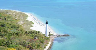 Biking Key Biscayne to The Cape Florida Lighthouse & Stiltsville