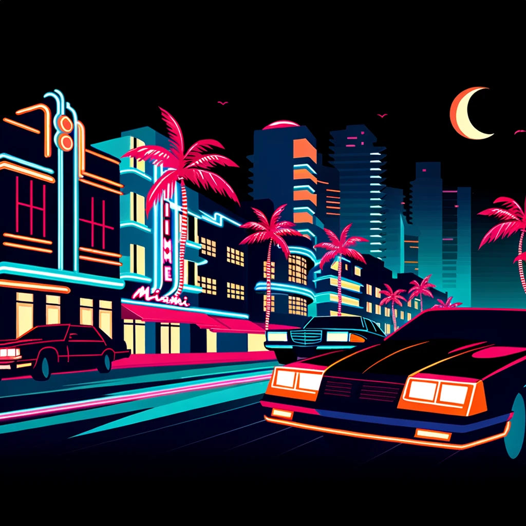 Neon Nights and Art Deco Dreams: The Lasting Impact of Miami Vice on Miami's Cultural Landscape