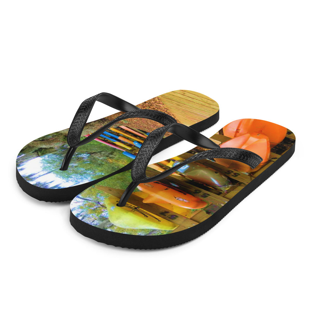 The Stack-O-Kayaks Flip-Flops
