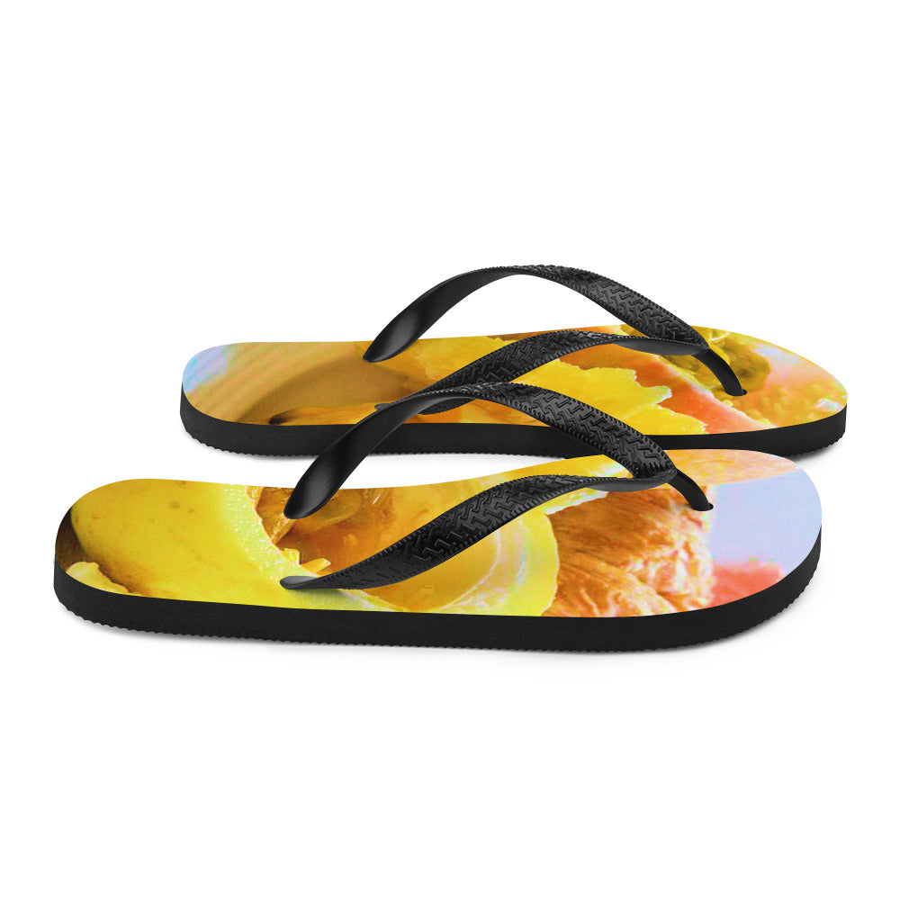 The Passionfruit Breakfast Flip-Flops