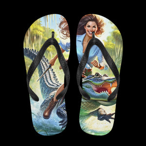 The Alligator Girl Flip-Flops