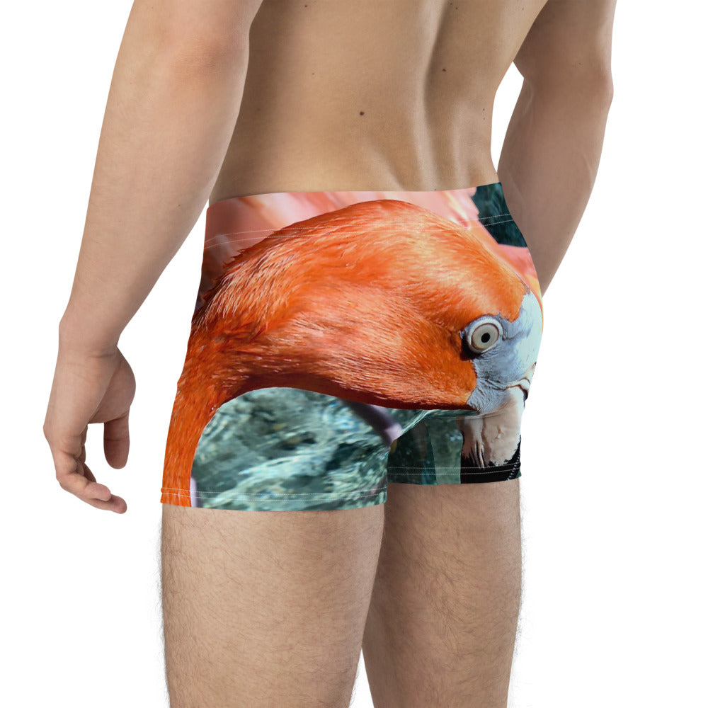 Pink Flamingo Boxer Briefs