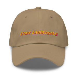 Fort Lauderdale Sun Shield Dad Hat: Casual Coolness