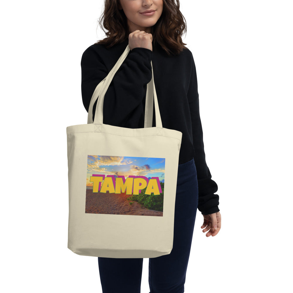 Tampa Treasure Eco Tote Bag: Carry Florida's Charm