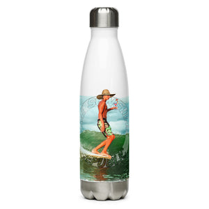 Surf's Up Florida Stainless Steel Bottle: Sip Sunshine State