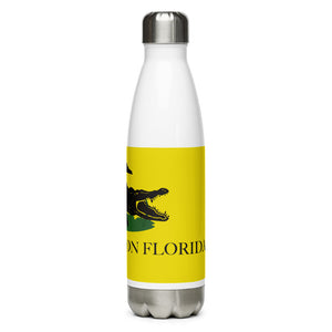 The Don't Tread on Florida Stainless Steel Water Bottle