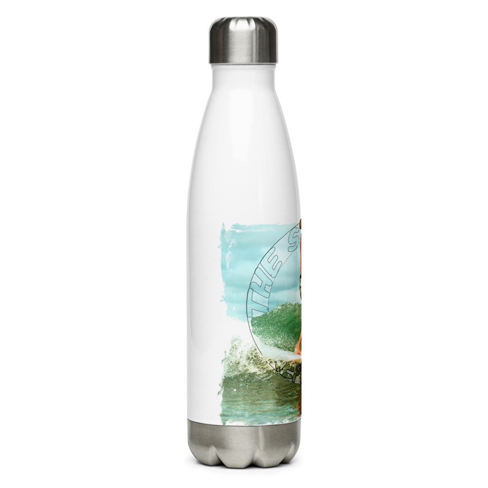 Surf's Up Florida Stainless Steel Bottle: Sip Sunshine State