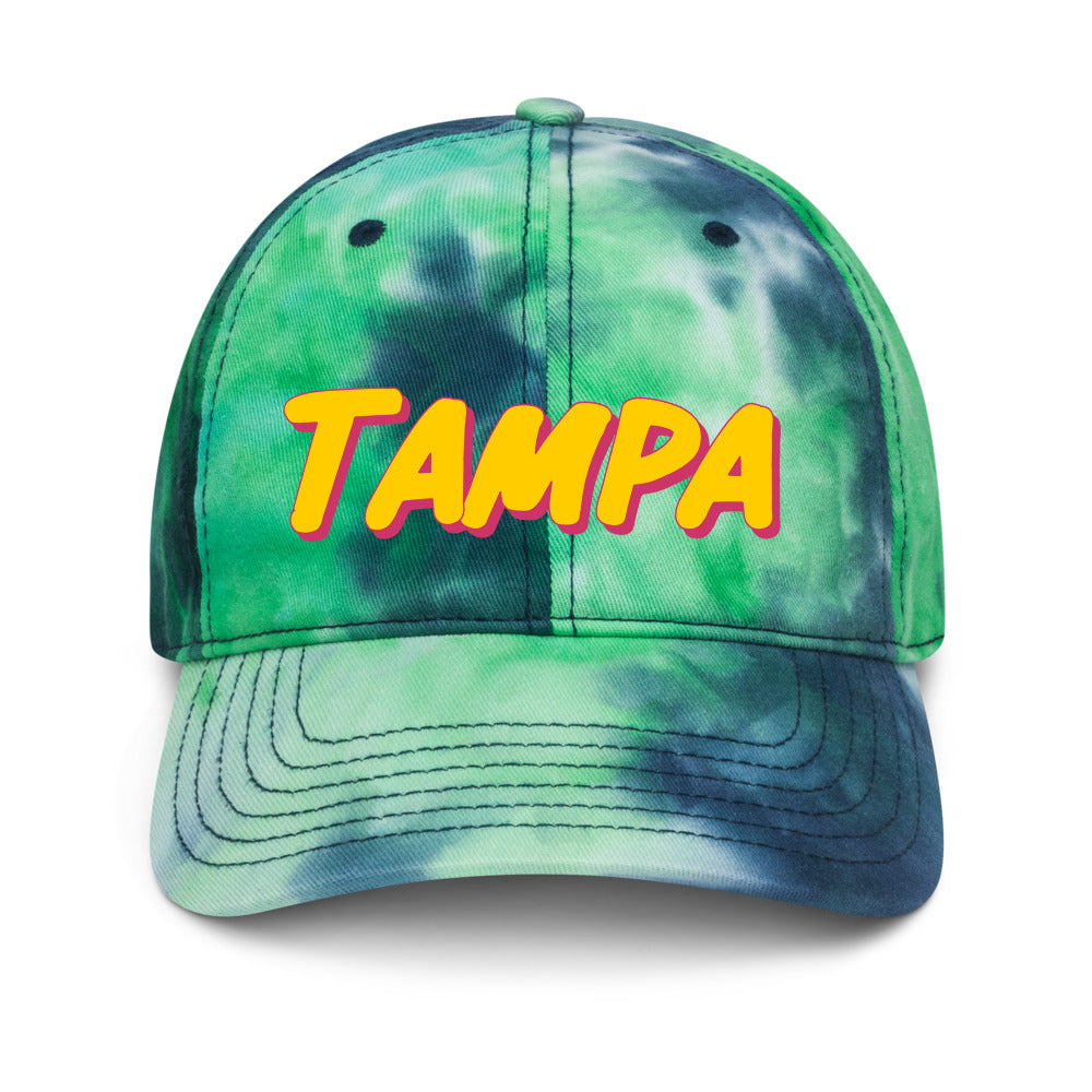 Tampa Tie-Dye Twister Cap: Sport the Sunshine State Spectrum