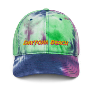 The Daytona Beach Tie Dye Baseball Cap