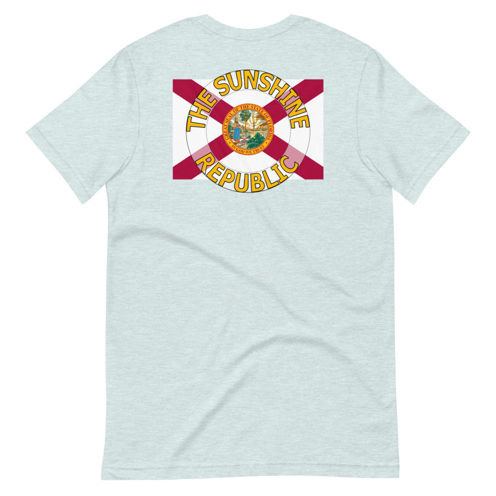 The Sunshine Republic Florida Flag T-Shirt