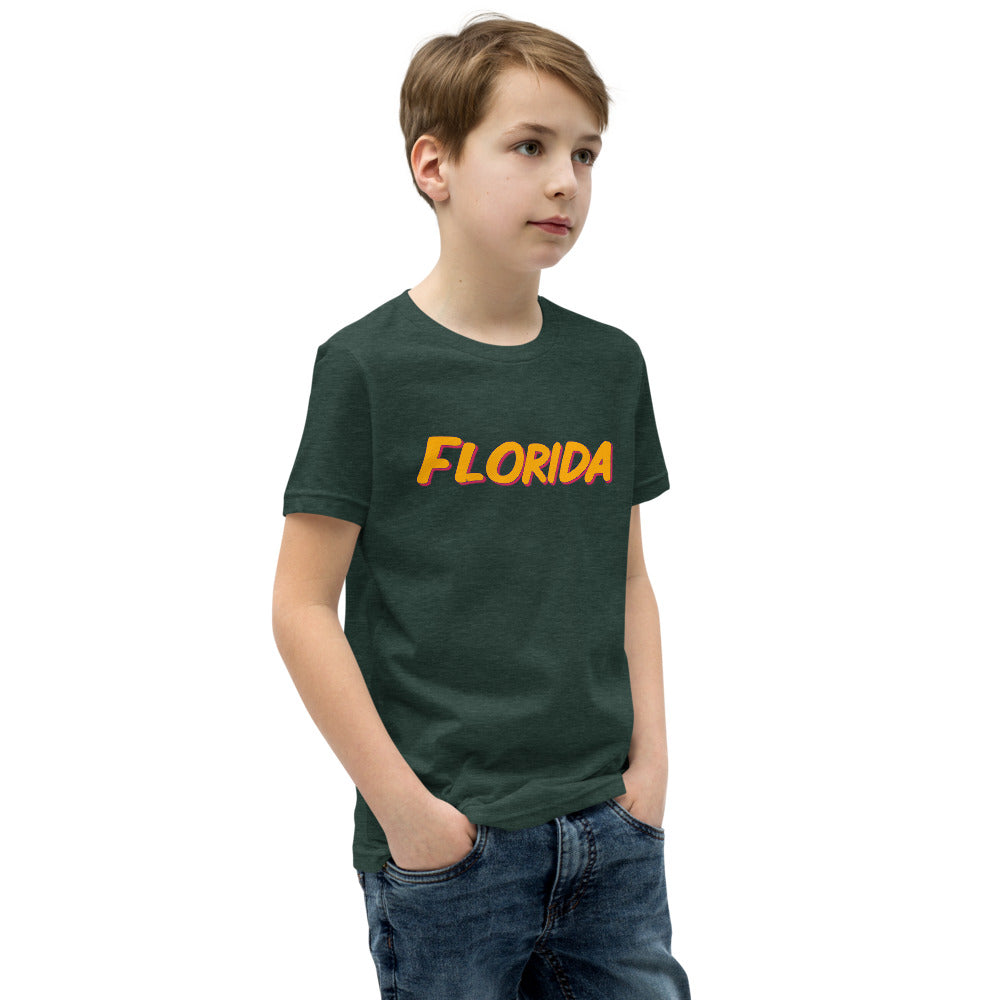 Sun-Kissed Kiddo Short Sleeve T-Shirt: Florida Fun in Every Fiber